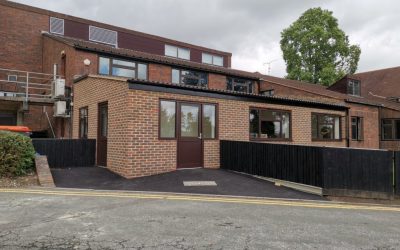 College roof repair in Winchester, Hampshire