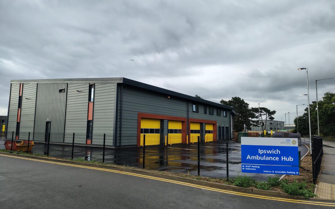 Ambulance Hub: Ransomes Industrial Estate, Ipswich