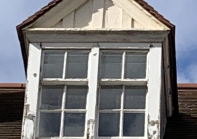 Windows before restoration at Old Spitalfields Market