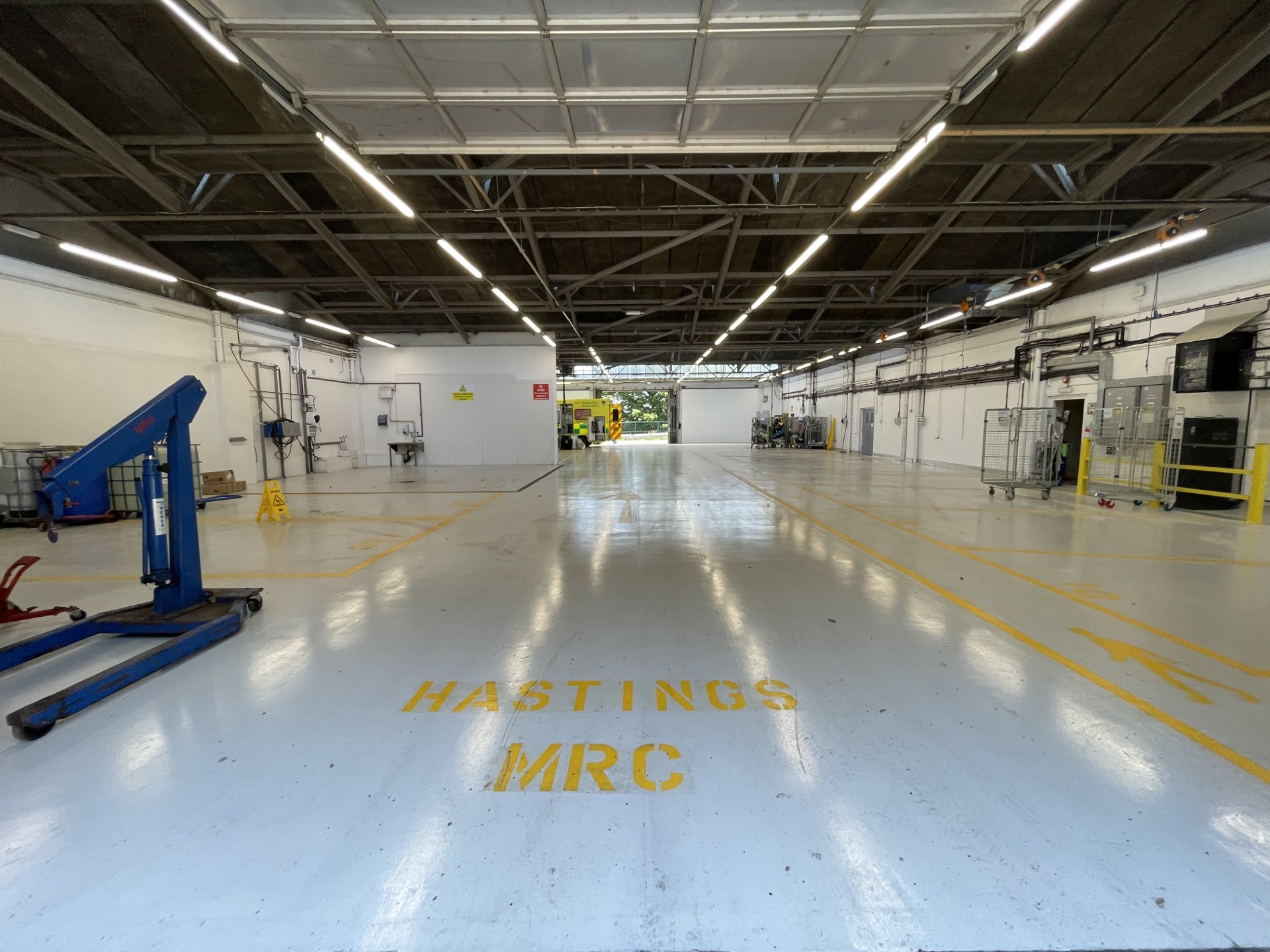 SECAmb Hastings ambulance Make Ready Centre